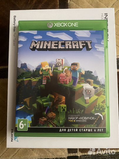 Игра на xbox One minecraft