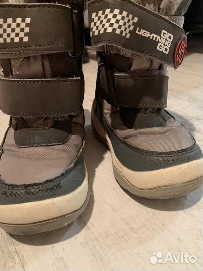 Зимние сапожки для мальчика 25