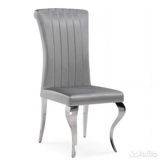 Стул на металлокаркасе Lund dark grey / steel