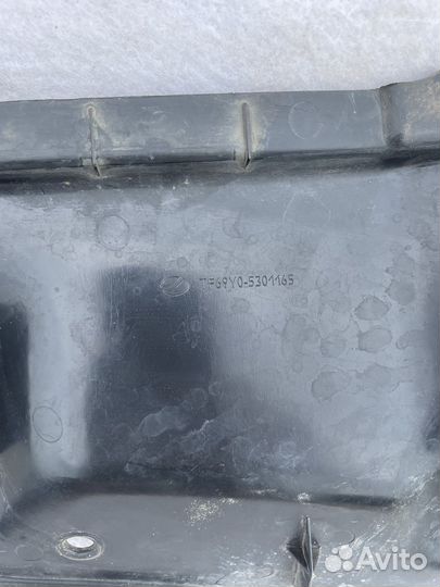 Жабо Chevrolet Lanos левая сторона