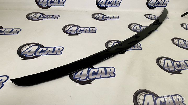 Спойлер Фольксваген Пассат Б8 черный глянец