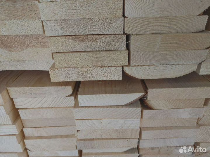 Доска обрезная сухая 25х100х2.0 Сорт 