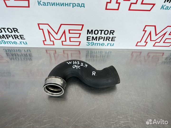 Патрубок интеркулера правый Mercedes M-Class W163