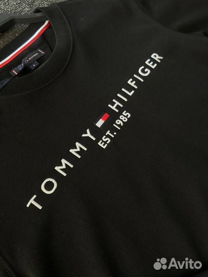 Свитшот Tommy Hilfiger 1985 черный lux