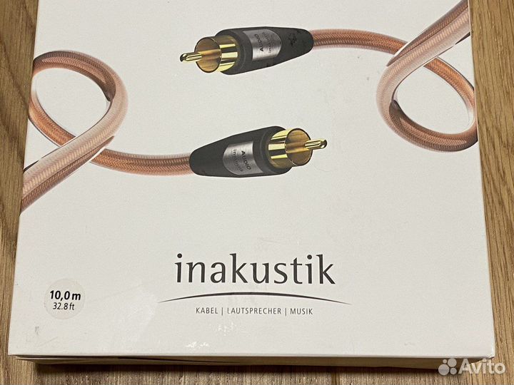 Inakustik Star Subwoofer Cable 10 сабвуфер кабель