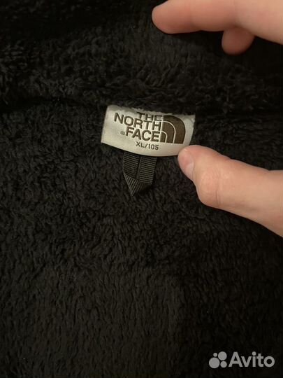 Плюшевая куртка the north face