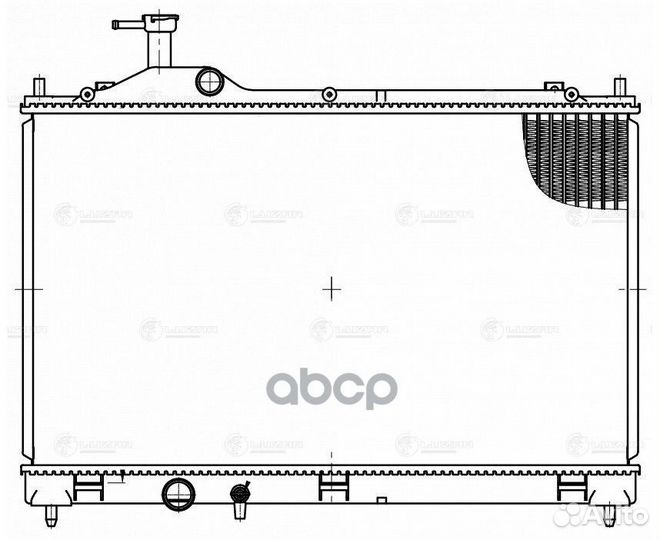 Радиатор LRC1162 luzar