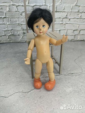 Кукла деревянная шарнирная Пиноккио от madame Alex