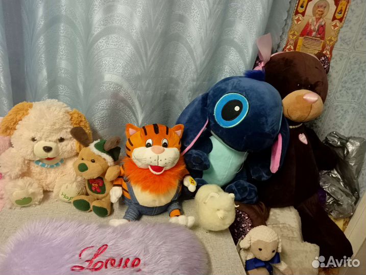 Игрушки мишки плюшевые