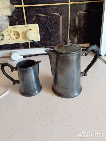 Мельхиор из СССР, (кофейный набор, вилки)