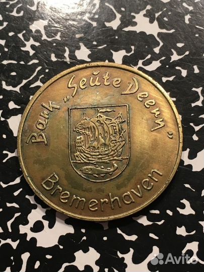 Германия медаль Бремерхафен 1971