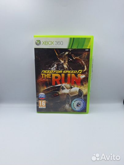 NFS The Run xbox 360 (б/у, рус.)