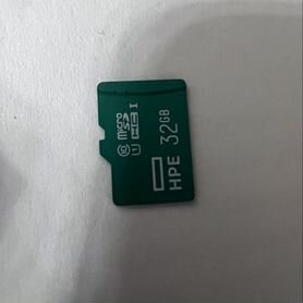 Карта памяти MicroSD hp sd 32gb server