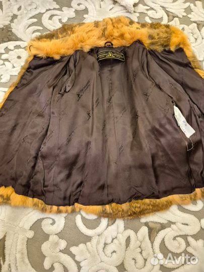 Натуральная детская шуба кролик 104