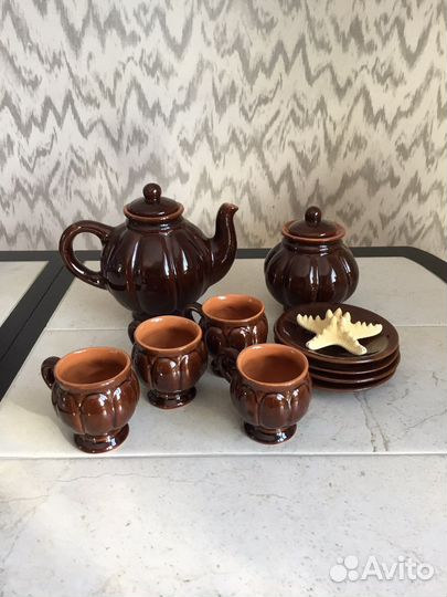 Для дачи- Сервизы и ваза / керамика/ качество СССР