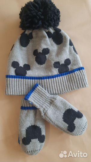 Комплект шапка и шарф Gap Disney 12-24 мес