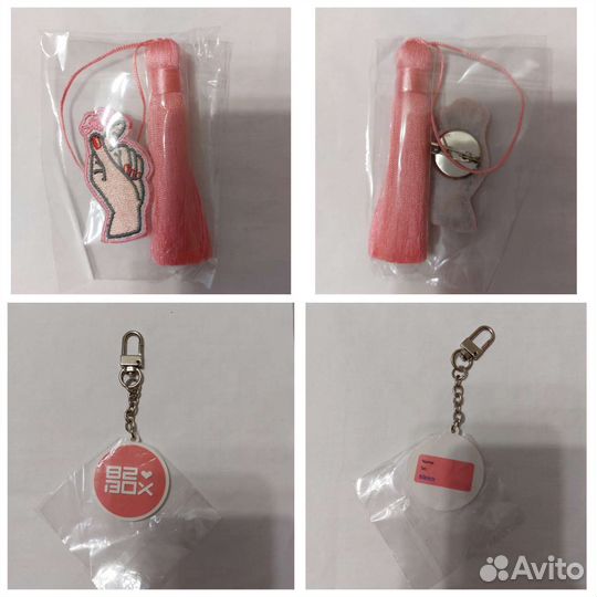 82 бокс косметика, тинт, гель, брелок, пакет