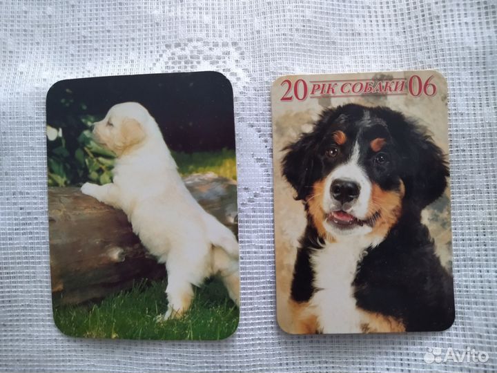 Календарь 2005/2006/2010/2011 собака тигр кролик