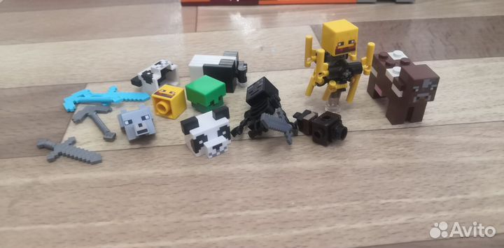 Lego Minecraft россыпь