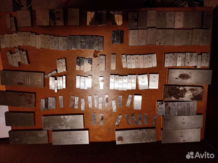 Концевые меры длины с коррозией