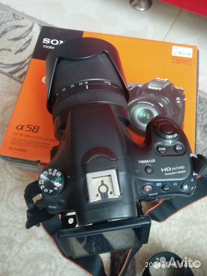 Зеркальный фотоаппарат sony a58