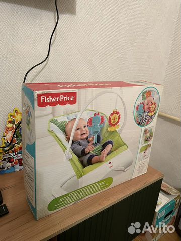 Шезлонг "Fisher price"