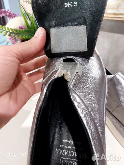 Слипоны женские 39 размер натуральная кожа