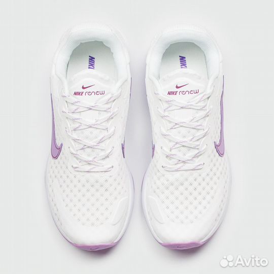 Nike Renew Ride 3 White Violet Wmns