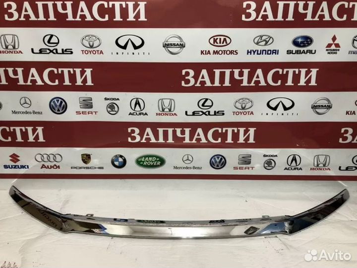 Молдинг решетки радиатора верхний Honda Pilot 3 *