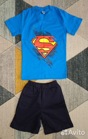 Новые костюмы на мальчика пакетом р.110-116