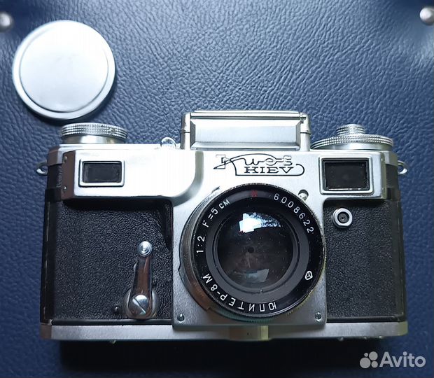 Фотоаппарат Киев 4, чехол+коробка, винтаж СССР