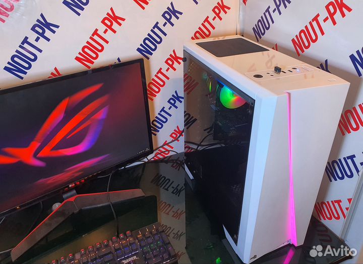 Игровой пк core i5 7400/GTX1050ti/16гб