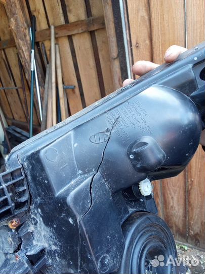 Левая фара chevrolet cruze