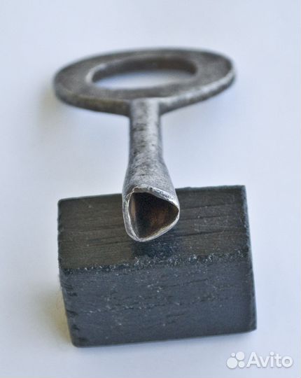 Антикварный тройник 1891 года машиниста паровоза