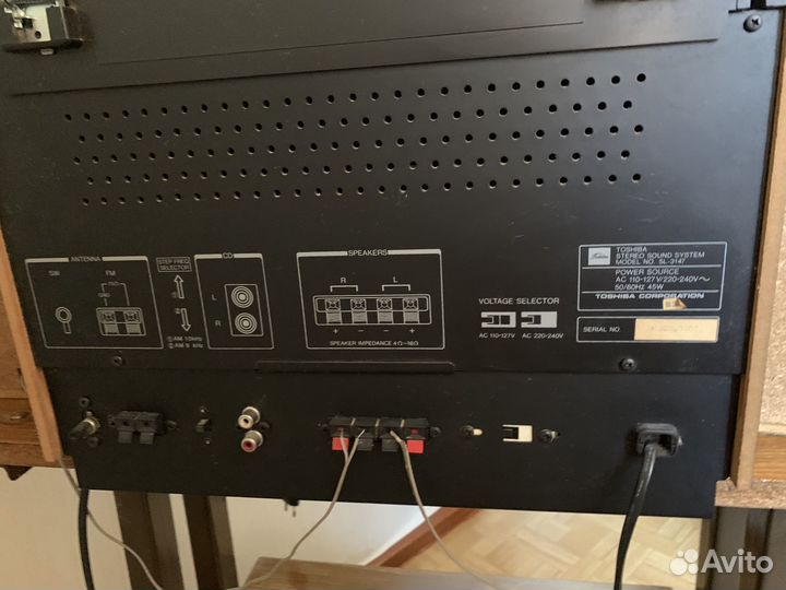 Музыкальный центр Toshiba