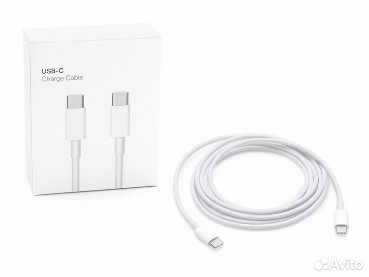 Кабель USB Type-C на Type-C 1 метр мощность 50W