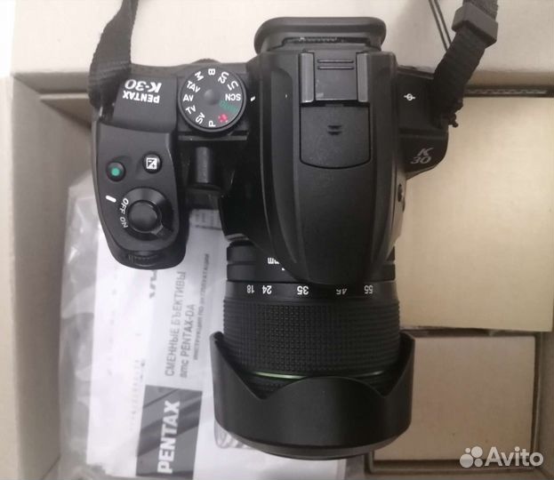 Pentax K-30 Black 18-55wr kit