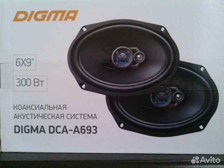 Динамики овальные 300Вт