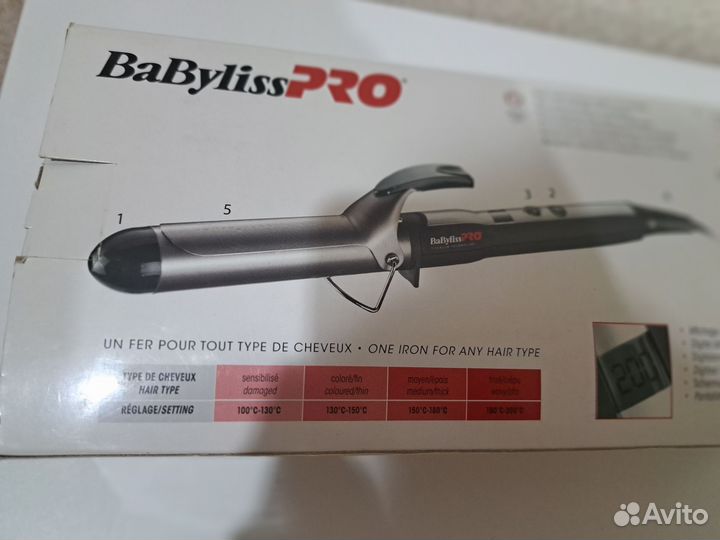 Плойка для волос babyliss