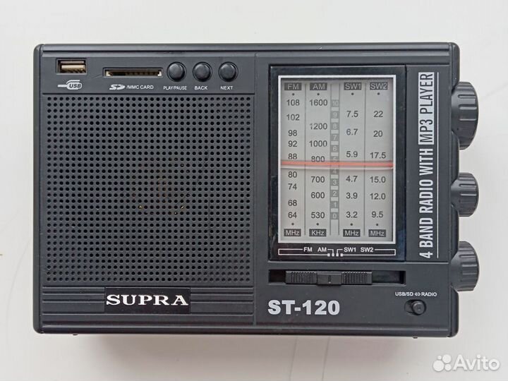 Радиоприемник supra st-120