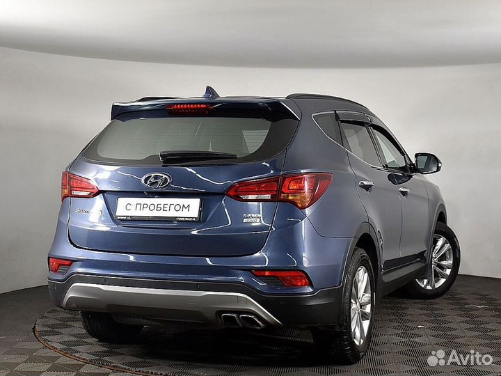 Hyundai Santa Fe 2.2 AT, 2017, 89 939 км