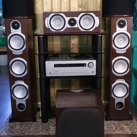 Monitor audio silver RS + arcam AVR 280