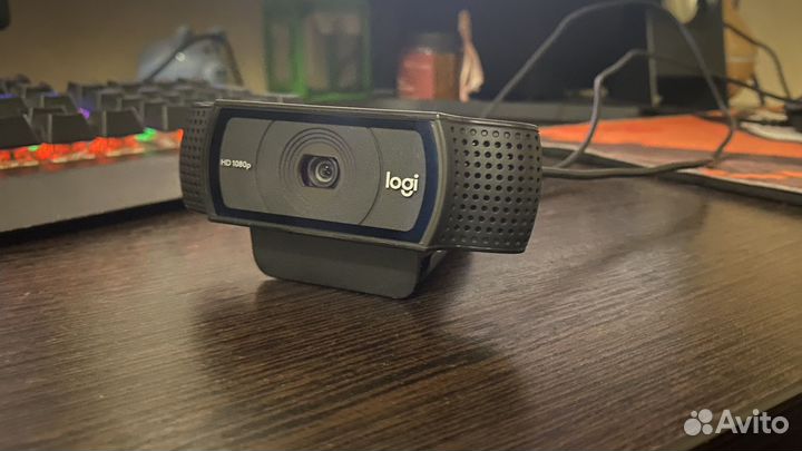 Веб-камера Logitech HD Pro C920 webcam Black