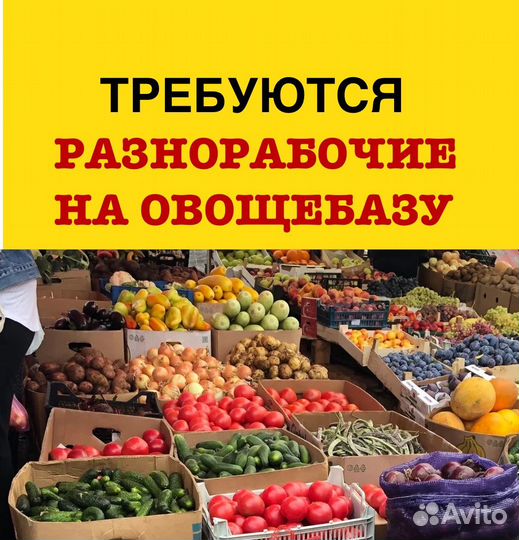 Разнорабочий вахта