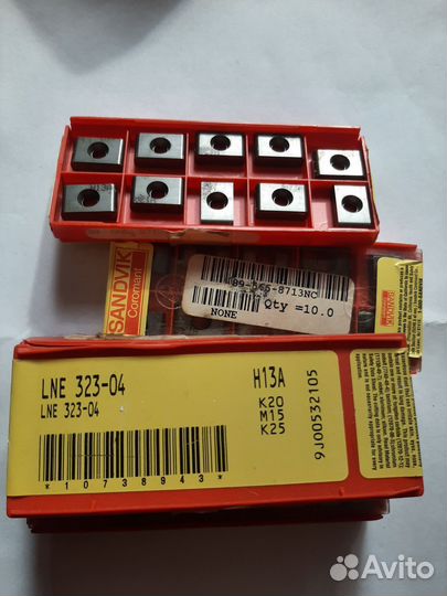 Sandvik LNE 323-04 сплав H13A для фрезеровки