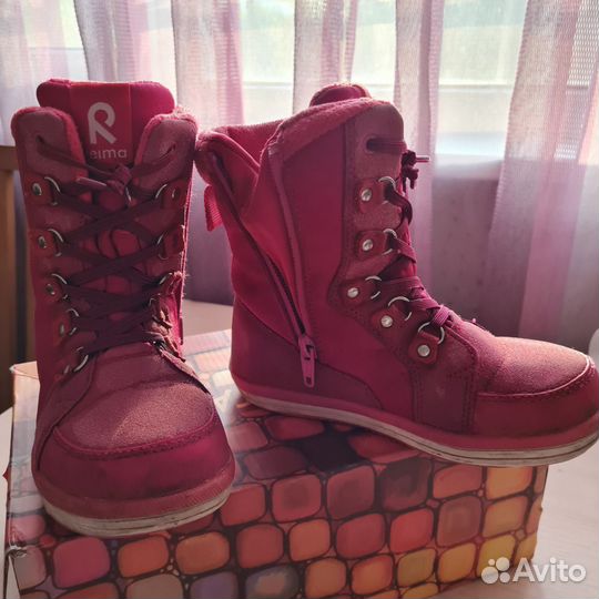 Сапожки Reima TEG 30раз(19,5см),демисез/зима