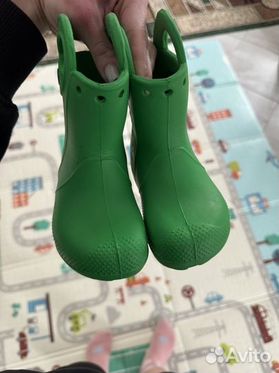 Резиновые сапоги crocs c6