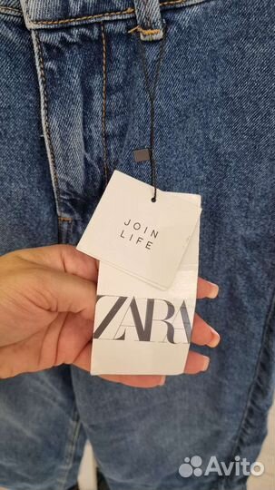 Джинсы zara 34 новые