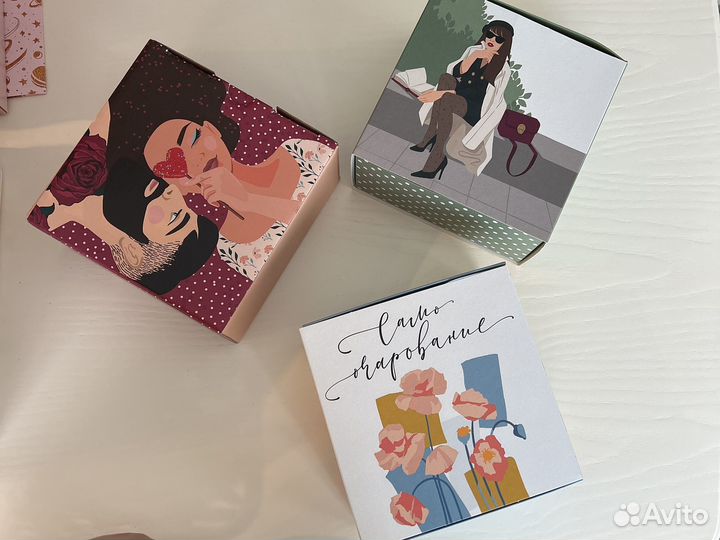 Коробка картонная складная