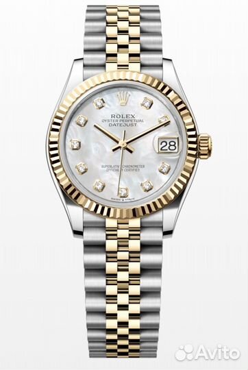 Часы Rolex Datejust Mother of Pearl с бриллиантами